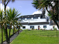 PALM TREES AT JURA DISTILLERY